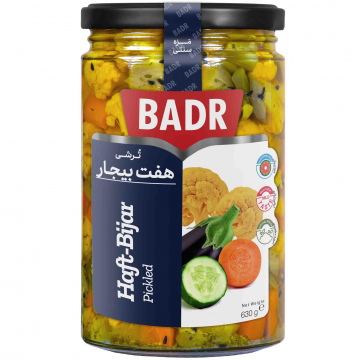 ترشی هفت بیجار بدر 630 گرمی